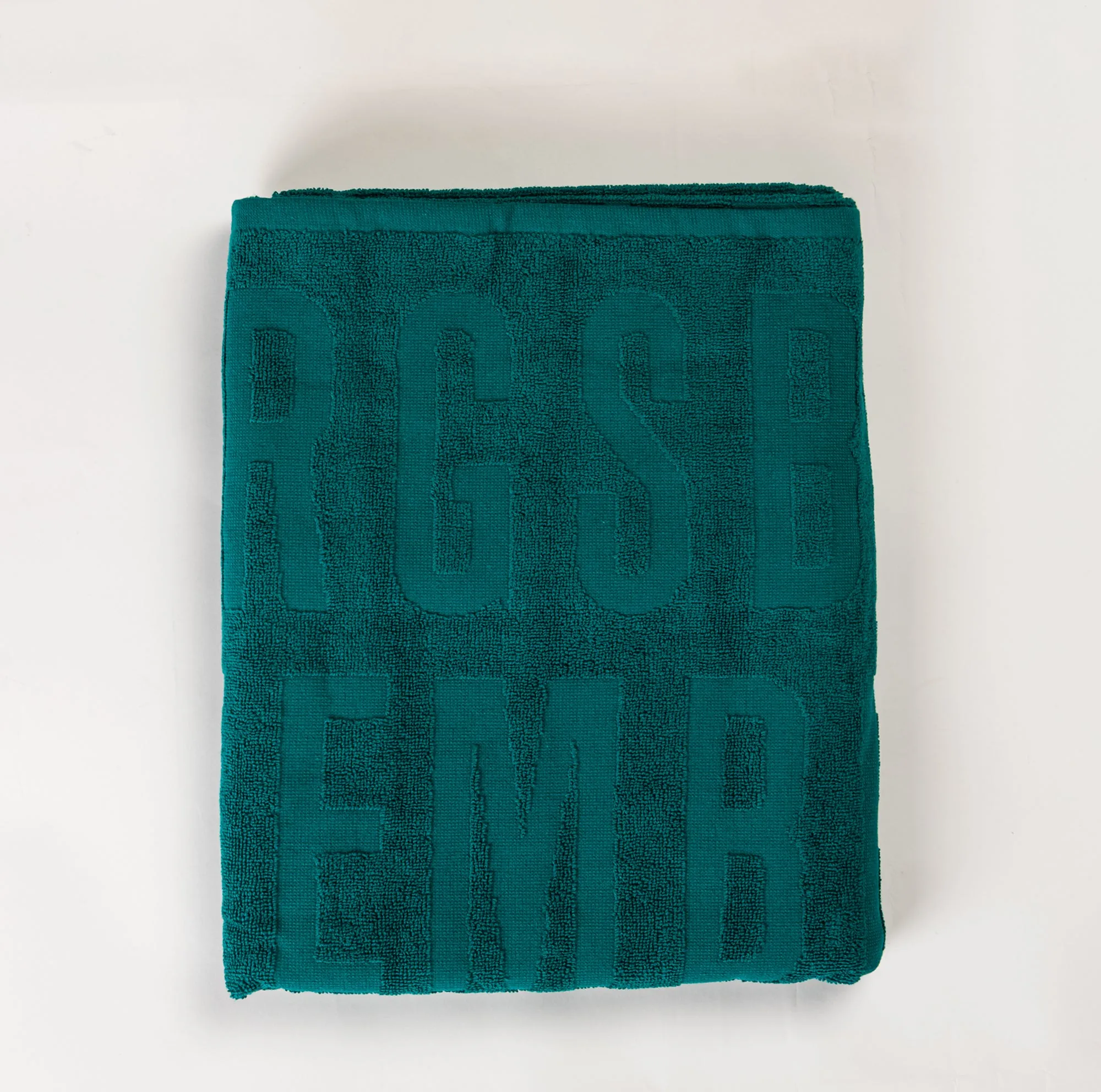 bikkembergs beach towel unisex