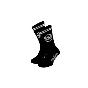 Black and White Logo Socks