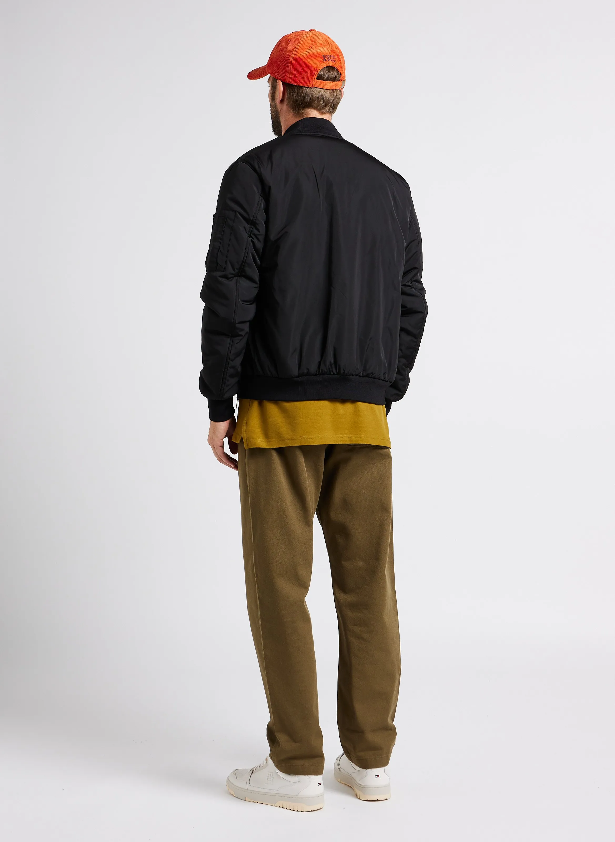  BOMBERS ORIGINAL   MAX - Giacca bomber con scollo tondo | Nero