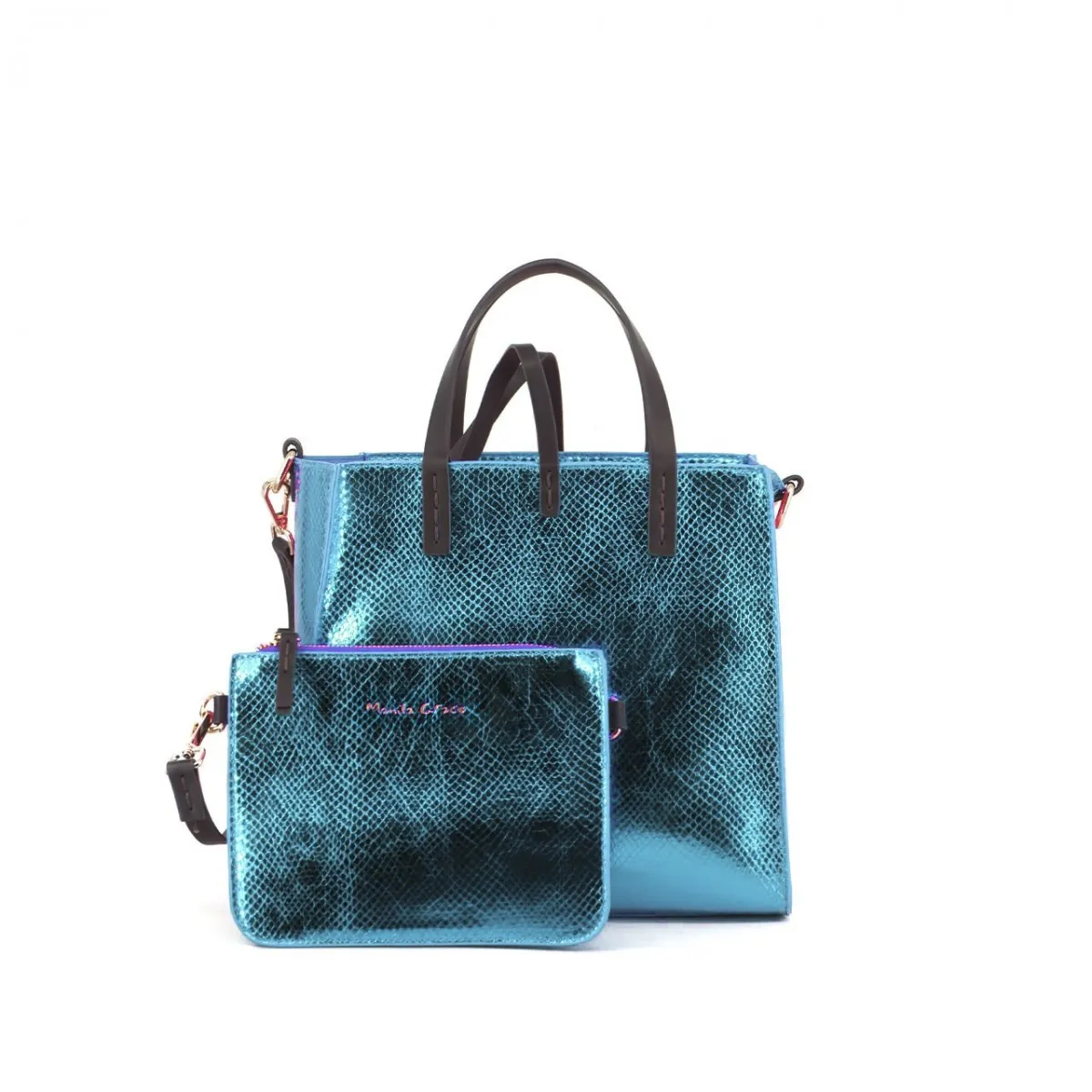 Small Turquoise Blue Felicia Handbag