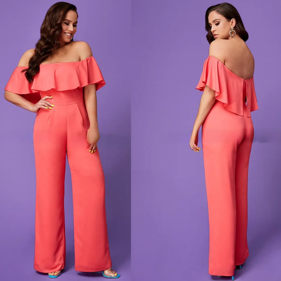 Coral Lightweight Summer Dress by Goddiva Lorcastyle