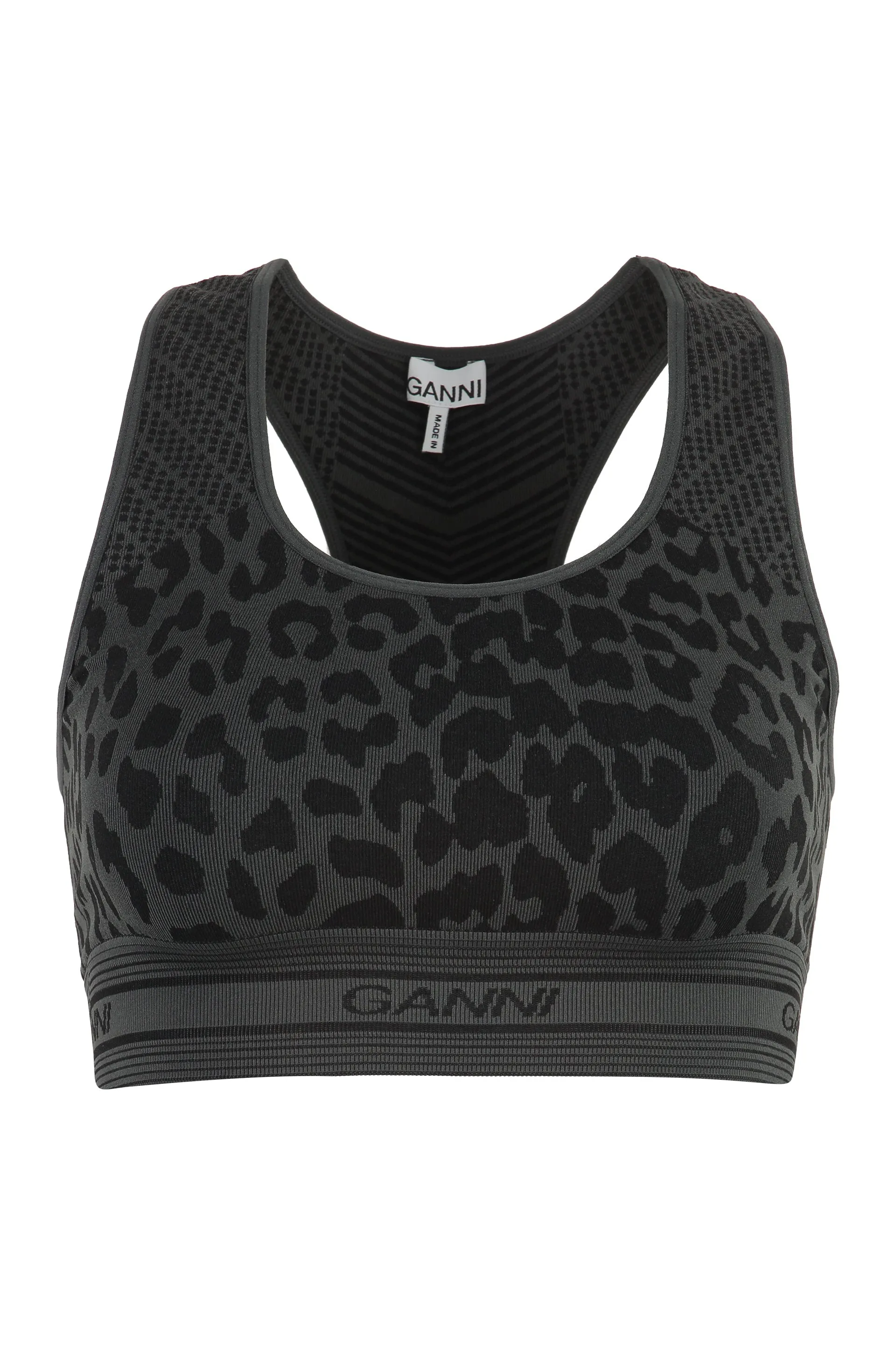 GANNI Logo Sport Tank Top