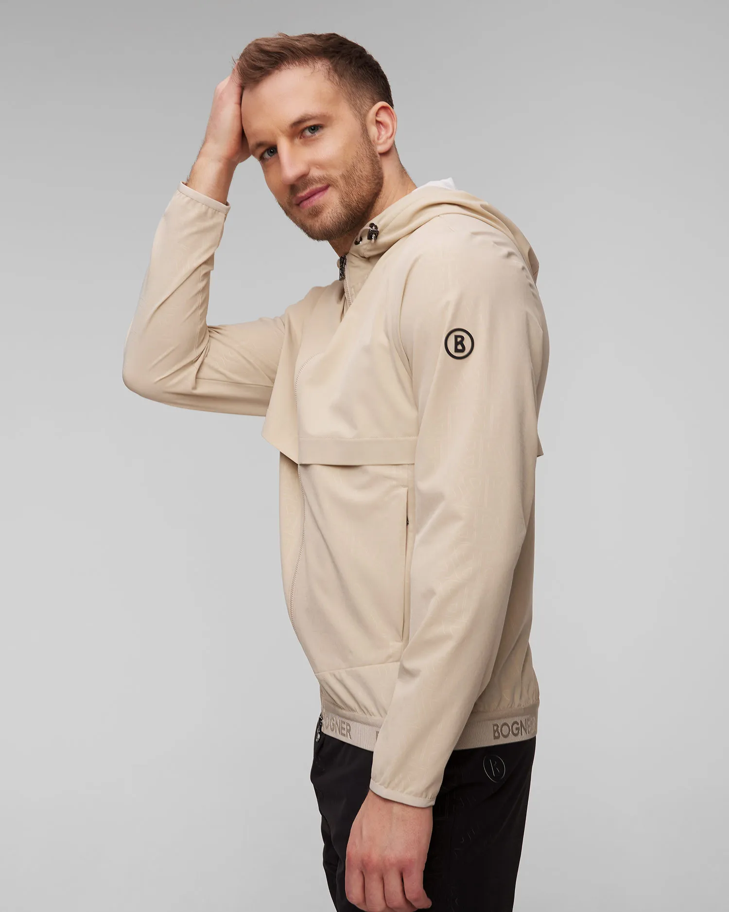 Giacca Leggera Beige Uomo Bogner Vadim 81148987-o80