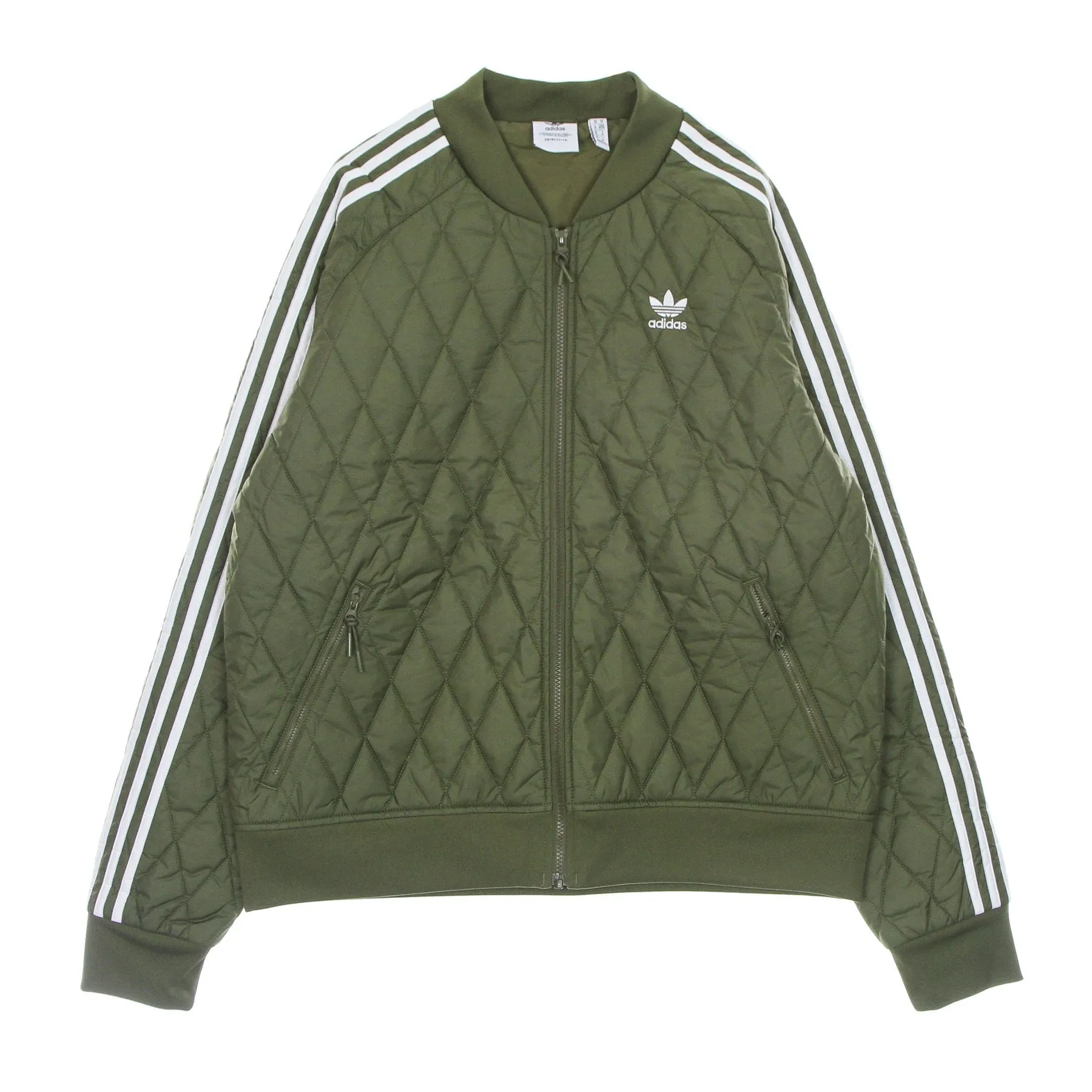 Giubbotto Bomber Uomo Adicolor Classic Quilted Sst Track Top Focus Olive