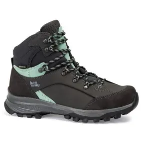 Hanwag Alta Bunion II Lady Gore-Tex Women's Hiking Shoes - Asphalt/Mint