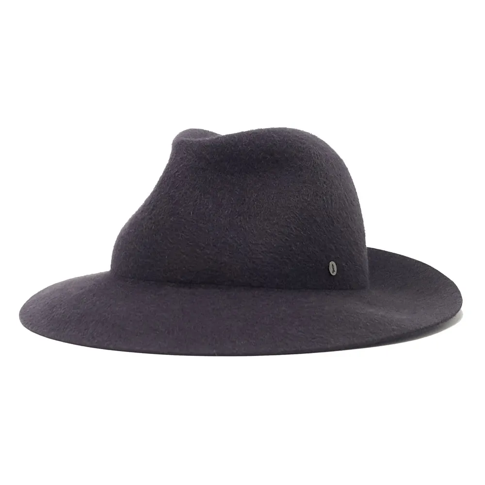 Italian Handcrafted Roller Hat - Doria 1905 Saturno Graphite Roller Hat - Accessories