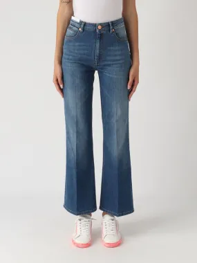 Jeans donna PT Torino Kim in cotone stretch Denim Blu