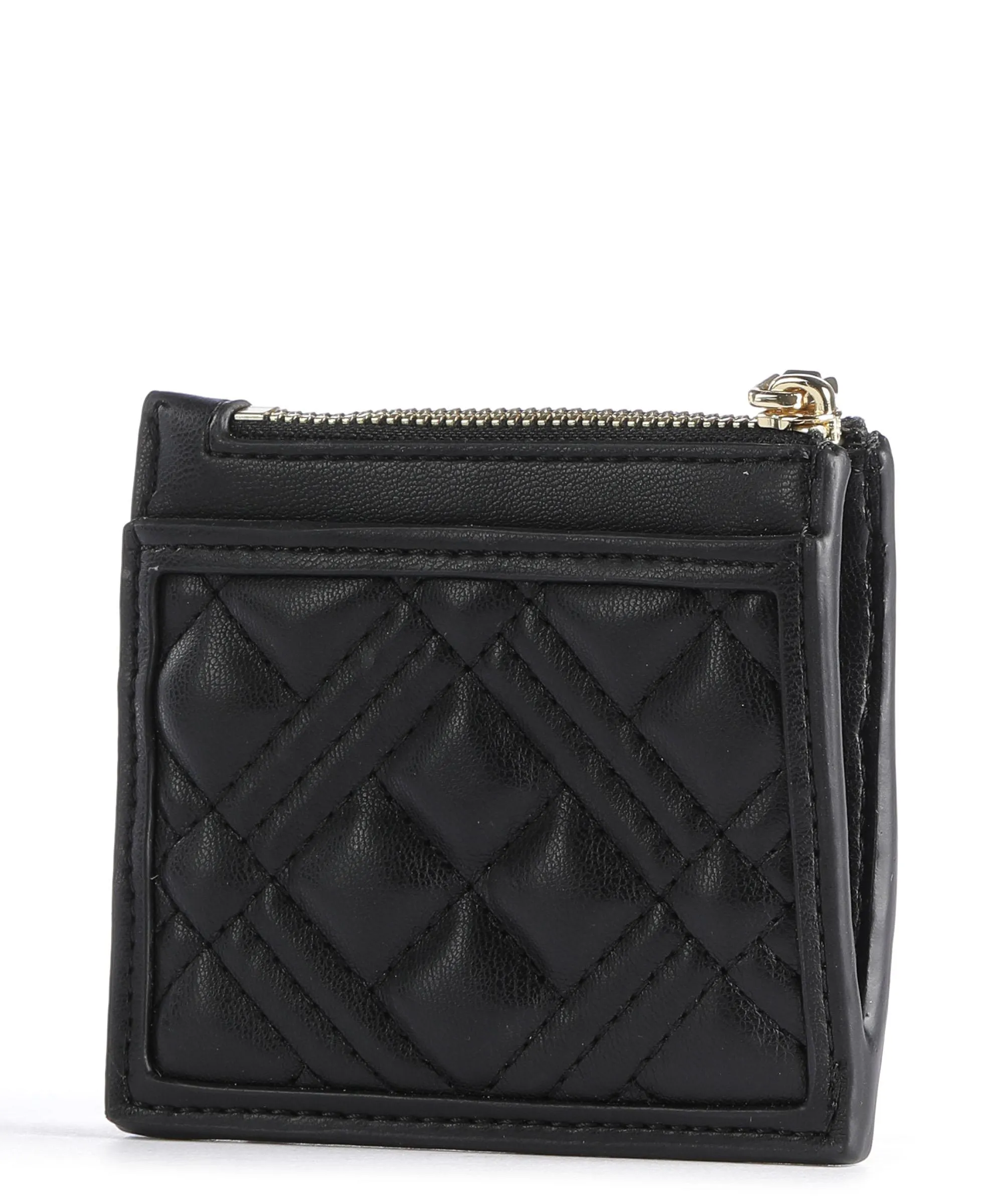  Love Moschino Quilted Portafoglio pelle sintetica nero  