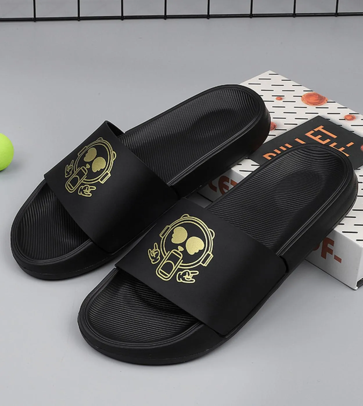 New Fashion Soft Eva Men's Slippers Sandals, Indoor Outdoor Flip Flops House Beach Summer Sandals