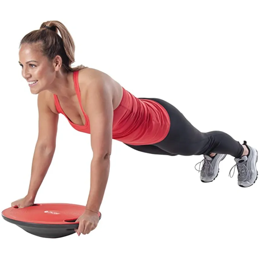 Pure2Improve Balance Board with Handles, 40cm Diameter - P2I230010