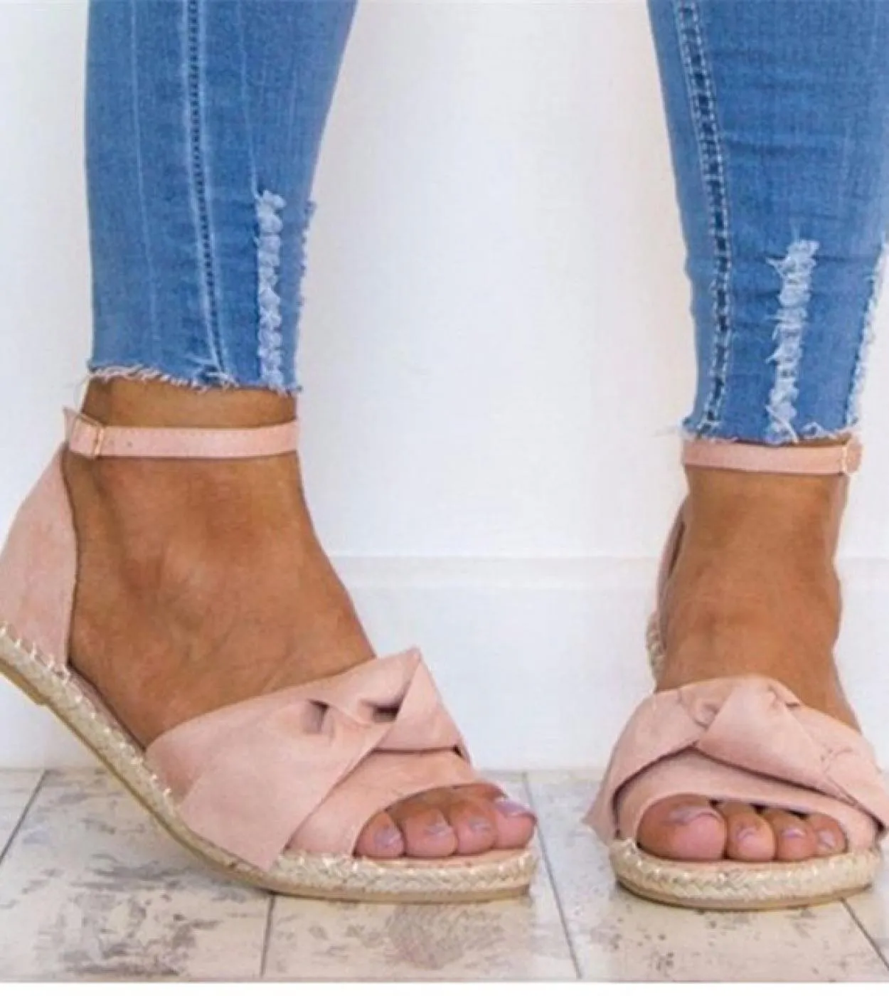 Plus Size Women's Summer Flat Sandals