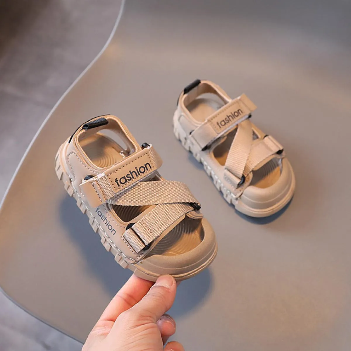 Sandali ragazzo estivi: Esterno Tela Traspirante Deco - Nylon Casual Neonato