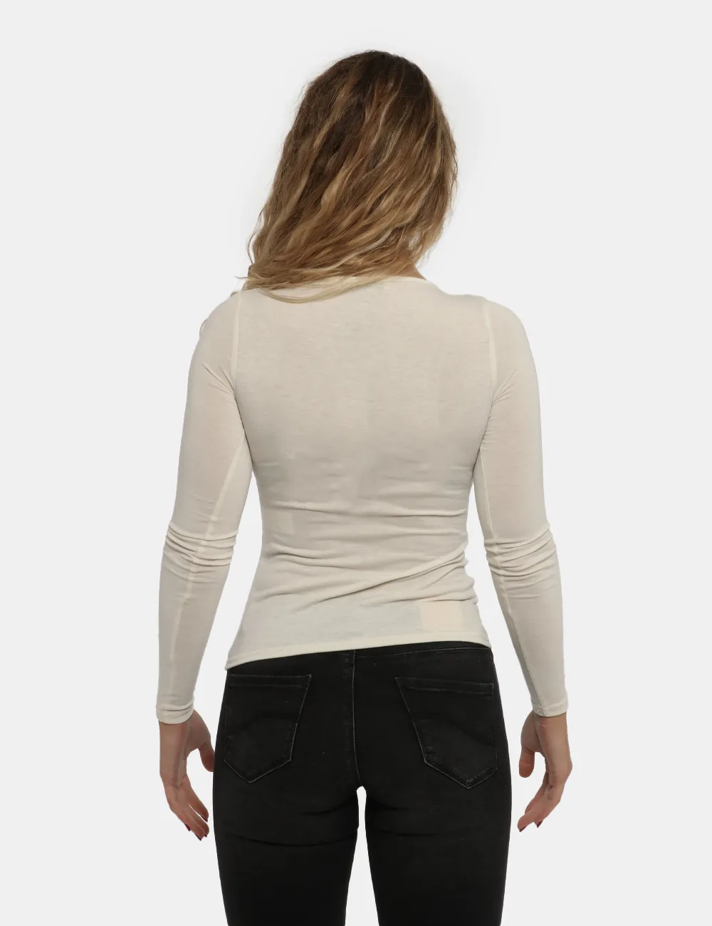 T-shirt Vougue bianco panna